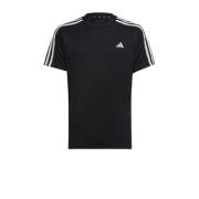 adidas Sportswear sportshirt zwart/wit Sport t-shirt Jongens Polyester...