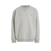 Tommy Hilfiger gemêleerde sweater lichtblauw Grijs Melée - 116