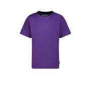 Vingino T-shirt Hunt paars Jongens Polyester Ronde hals Effen - 140