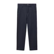 Mango Kids broek donkerblauw Jongens Polyester Effen - 164