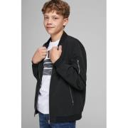 JACK & JONES JUNIOR bomberjack JJERUSH zwart Jas Jongens Polyester Ops...