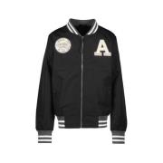 Cars baseball jacket JUSTIN met logo zwart/wit Jas Jongens Nylon Opsta...