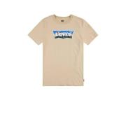 Levi's Kids T-shirt FORESTED MOUNTAINS BATWING met logo beige Jongens ...