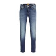 JACK & JONES JUNIOR slim fit jeans JJIGLENN JJORIGINAL blue denim 2 Bl...