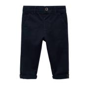 Mango Kids regular fit broek lichtbruin Blauw Jongens Stretchkatoen Ef...