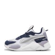 Puma RS-X Metallic sneakers lichtgrijs/lila Jongens/Meisjes Mesh Meerk...