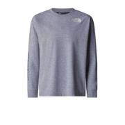 The North Face T-shirt grijs Jongens/Meisjes Katoen Ronde hals Effen -...