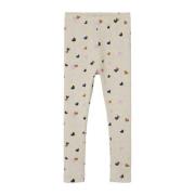 NAME IT MINI legging NMFLUCKY met hartjes ecru melange/multicolor Meis...