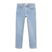 Mango Kids skinny jeans light blue denim Blauw Meisjes Stretchdenim Ef...