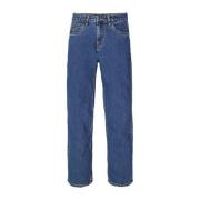 Garcia straight fit jeans dark used Blauw Jongens Stretchdenim Effen -...