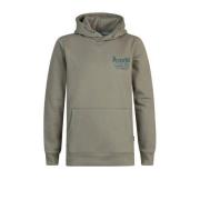 Petrol Industries hoodie groen Trui Jongens Sweat Capuchon Printopdruk...