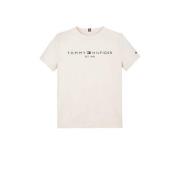 Tommy Hilfiger T-shirt U ESSENTIAL met logo Wit Jongens/Meisjes Katoen...