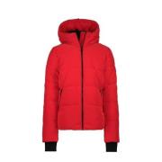 Cars gewatteerde winterjas NAVI rood/zwart Meisjes Polyester Capuchon ...