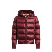 Parajumpers gewatteerde jas rood Meisjes Polyester Capuchon Effen - 17...