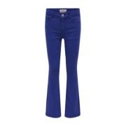 KIDS ONLY GIRL flared broek KOGANNE hardblauw Meisjes Katoen Effen - 1...