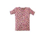 Z8 T-shirt Yakira beige/roze/lila Meisjes Polyester Ronde hals All ove...