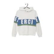 s.Oliver hoodie met tekst wit Sweater Jongens Katoen Capuchon Tekst - ...