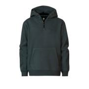 Petrol Industries hoodie groen Trui Jongens Sweat Capuchon Effen - 152