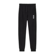 WE Fashion joggingbroek zwart Jongens Katoen Effen - 146