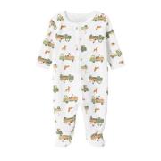 NAME IT BABY baby pyjama NBMNIGHTSUIT met all over print wit/groen Jon...