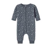 NAME IT BABY pyjama NBMNIGHTSUIT blauw Jongens Katoen Ronde hals Sterr...