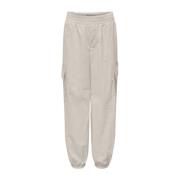 KIDS ONLY GIRL cargobroek KOGECHO Beige Meisjes Polyamide Effen - 152