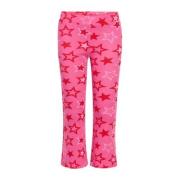 Shoeby high waist flared broek met all over print roze Meisjes Polyest...