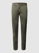 Slim fit chino met stretch