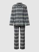 Pyjama met ruitmotief, model 'FLANNEL PJ'