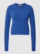 Gebreide pullover met ronde hals