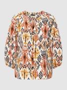 Blouse met all-over motief