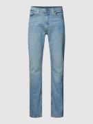 Slim straight fit jeans in 5-pocketmodel