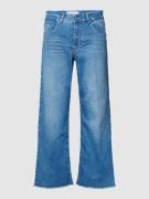 Jeans met verkort model, model 'Linn Fringe'