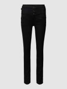 Slim fit jeans met sierknopen, model 'RAMPY'