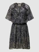 Mini-jurk met all-over motief, model 'ROCO'