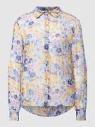 Blouse met all-over bloemenprint