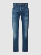 Regular fit jeans met labeldetail, model 'Re.Maine'