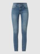 Skinny fit jeans met stretch, model 'Tummyless'
