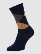 Sokken met argyle-motief, model 'Whitby'