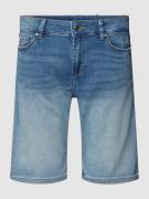 Korte jeans met kleurverloop, model 'Jogger'