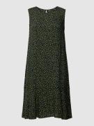 Mini-jurk van viscose met all-over motief, model 'Wenola'