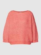 Gebreide pullover met ronde hals, model 'Polomna'