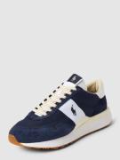 Sneakers met labeldetails