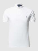 Slim fit poloshirt met logo