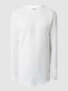 Shirt met lange mouwen van biologisch katoen, model 'Noa'