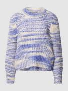 Gebreide pullover in two-tone-stijl, model 'CARMA'