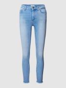 Slim fit jeans met labeldetails, model 'BLUSH LIFE'