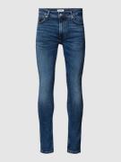 Slim fit jeans in 5-pocketmodel, model 'WARP'