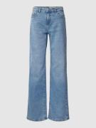 Loose fit jeans met labeldetail, model 'YOLANDA'