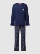 Pyjama met motiefprint, model 'XMAS'